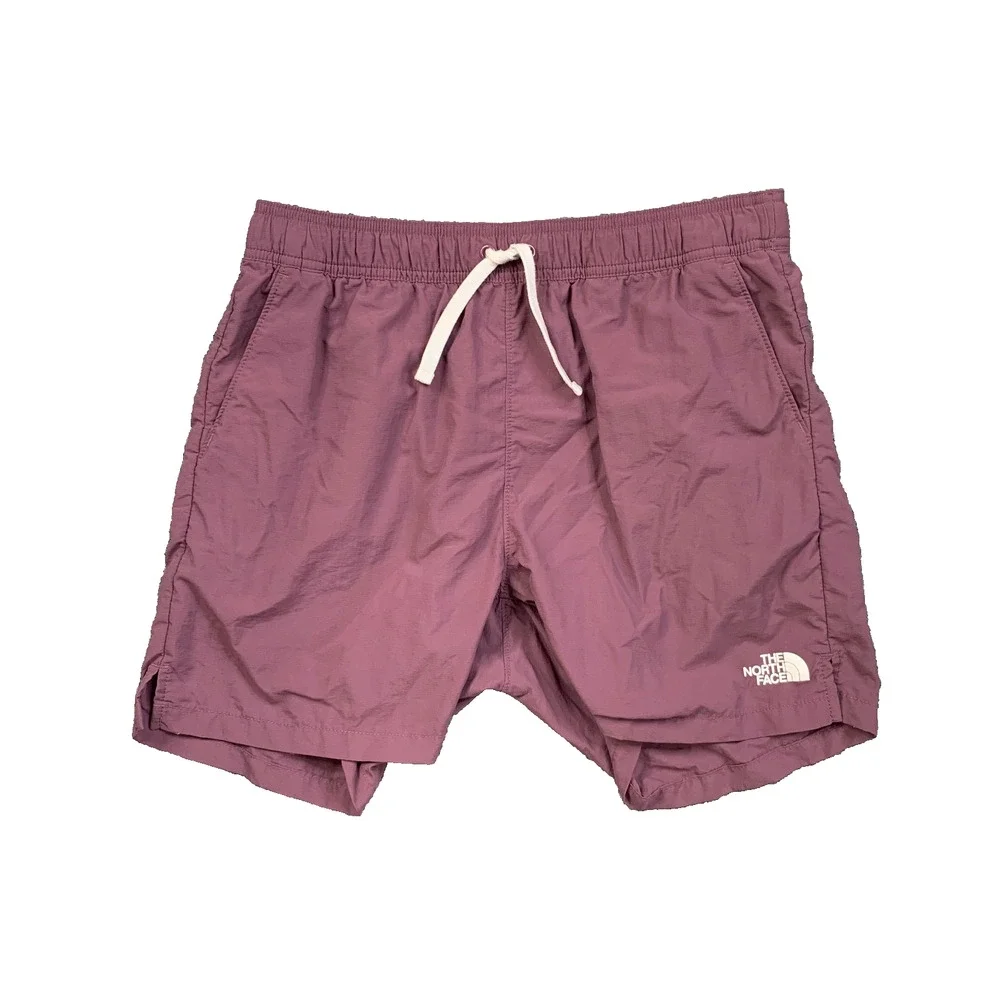 The North Face Shorts Mens Small Violet Action Flashdry Drawstring Active Hiking